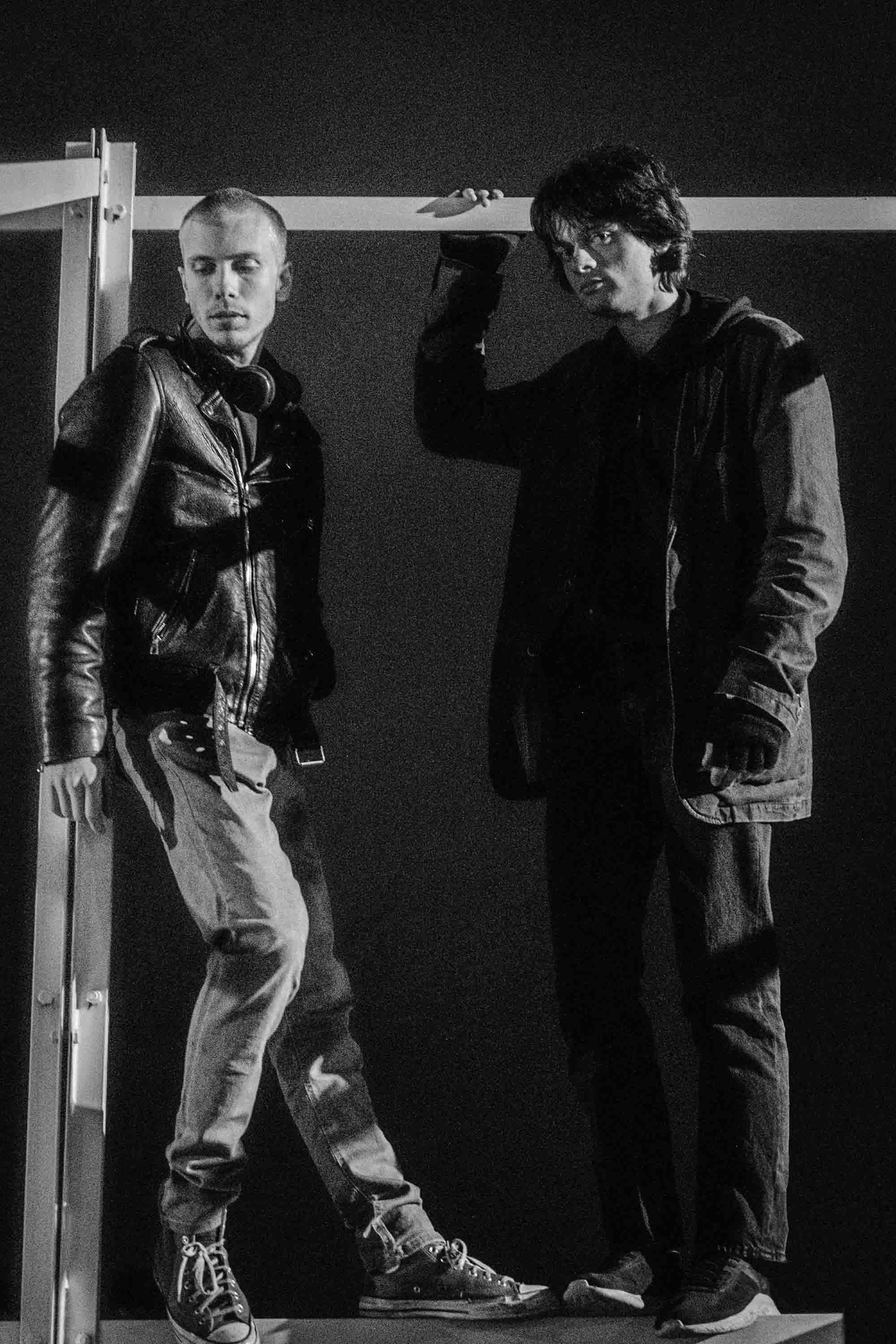 Ivan & Nikola — In front of MKC, Skopje